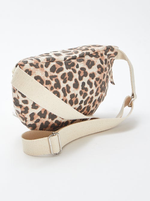 Riñonera grande con etiqueta cosida - Kiabi