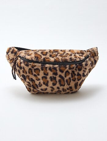 Riñonera leopardo imitación piel