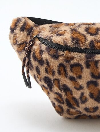 Riñonera leopardo imitación piel