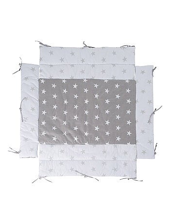 ROBA Alfombra universal para parque con bordes Little Stars - estampado estrella