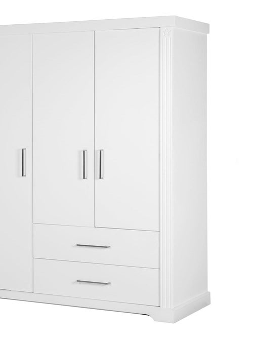 ROBA Armario "Maxi" – 3 puertas y 2 cajones – estilo casa de campo - Kiabi
