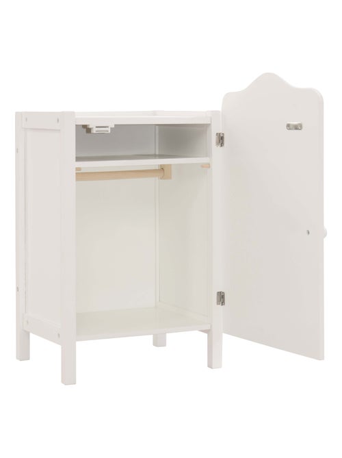 ROBA Armario para muñecas "Stella" - para guardar ropa y accesorios de muñecas – lacado - Kiabi