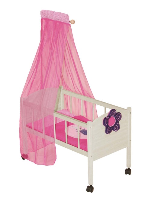 ROBA Cama para muñecas con ruedas "Happy Fee" - incluye textil - Kiabi