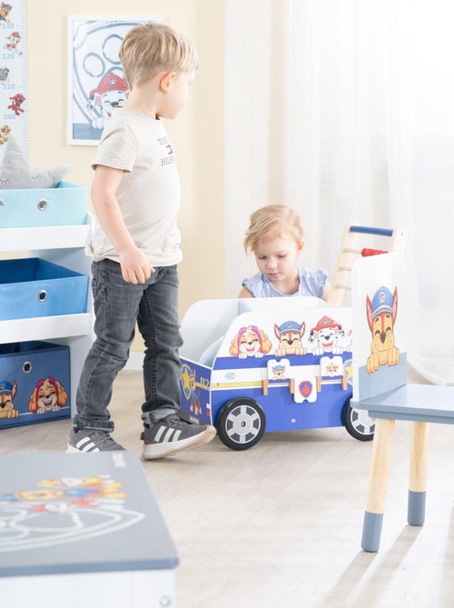 ROBA Carrito infantil en forma de autobús 'Paw Patrol' - ábaco y elementos giratorios - azul - Kiabi