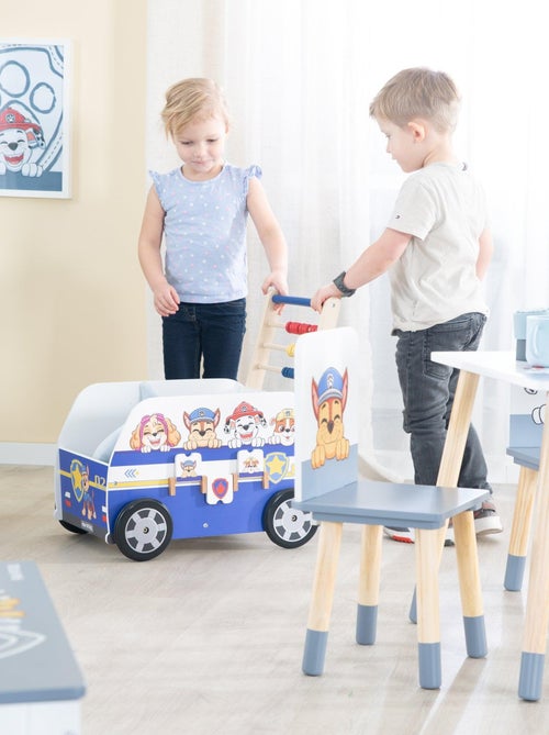 ROBA Carrito infantil en forma de autobús 'Paw Patrol' - ábaco y elementos giratorios - azul - Kiabi