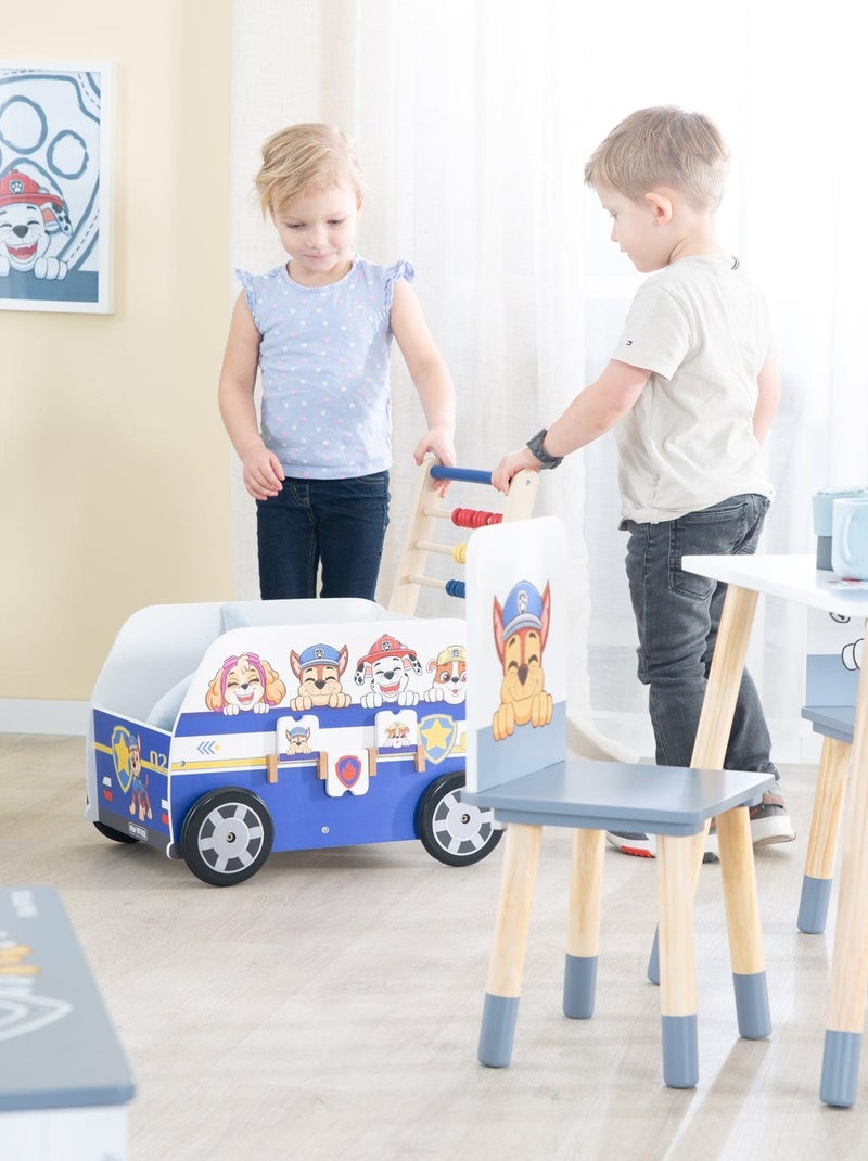 ROBA Carrito infantil en forma de autobús 'Paw Patrol' - ábaco y elementos giratorios - azul Azul Blanco - Kiabi