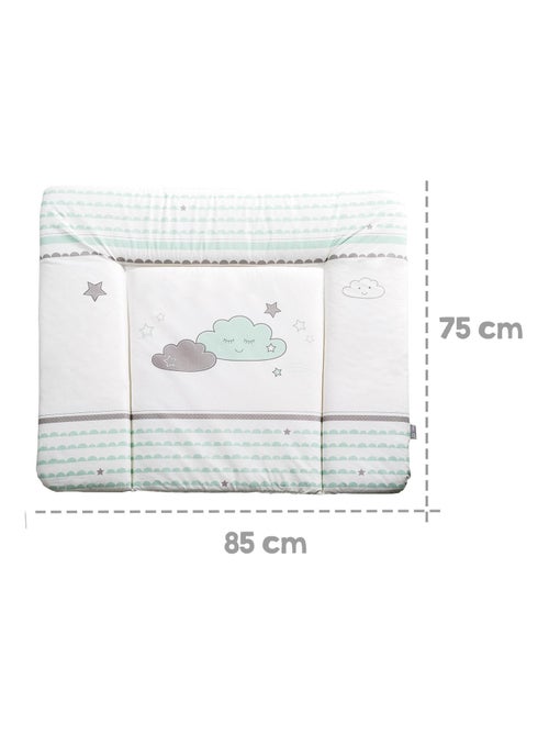 ROBA Colchón cambiador "Happy Cloud" - 85x75 - Revestido en PU - Kiabi