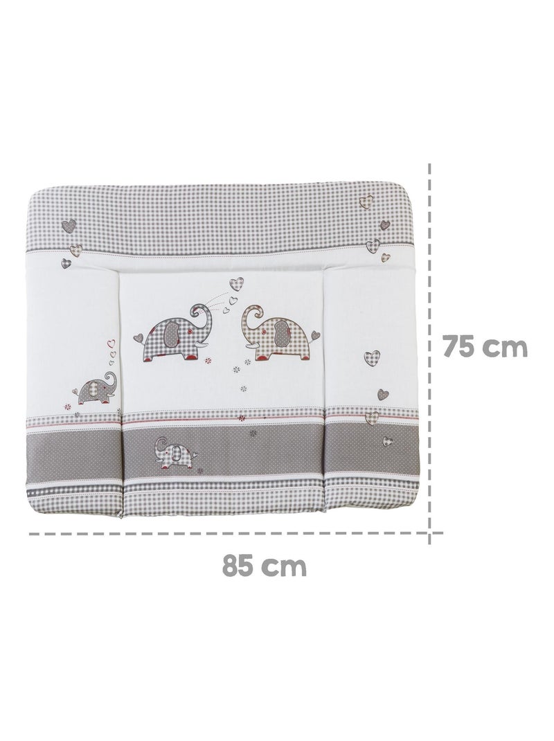 ROBA Colchón cambiador "Jumbotwins" - 85x75 - Revestido en PU Multicolor - Kiabi