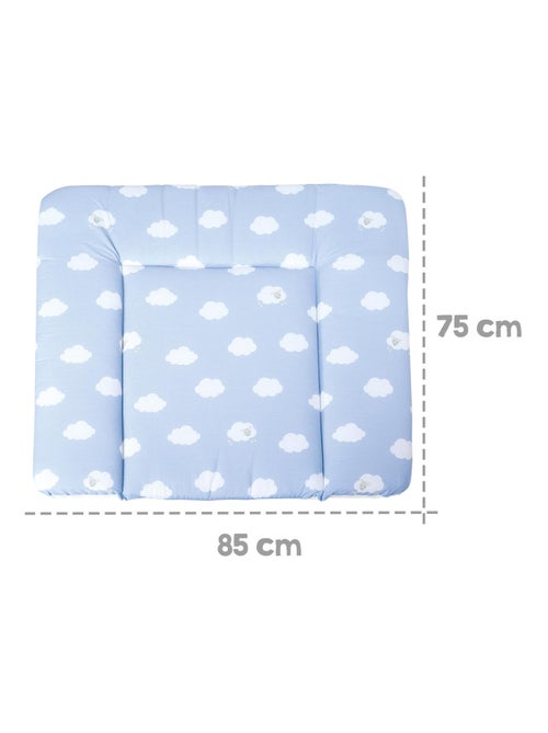 ROBA Colchón cambiador "Kleine Wolke Blau" - 85x75 - Revestido en PU - Kiabi ROBA Colchón cambiador "Kleine Wolke Blau" - 85x75 - Revestido en PU - Kiabi