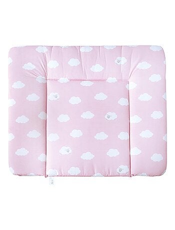 ROBA Colchón cambiador "Kleine Wolke Rose" - 85x75 - Revestido en PU