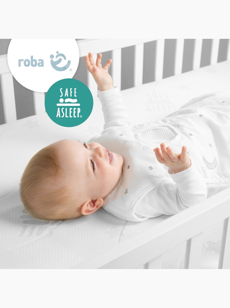 ROBA Colchón para bebé climatizado y desenfundable - "Safe Asleep®" Air Balance Plus Blanco - Kiabi