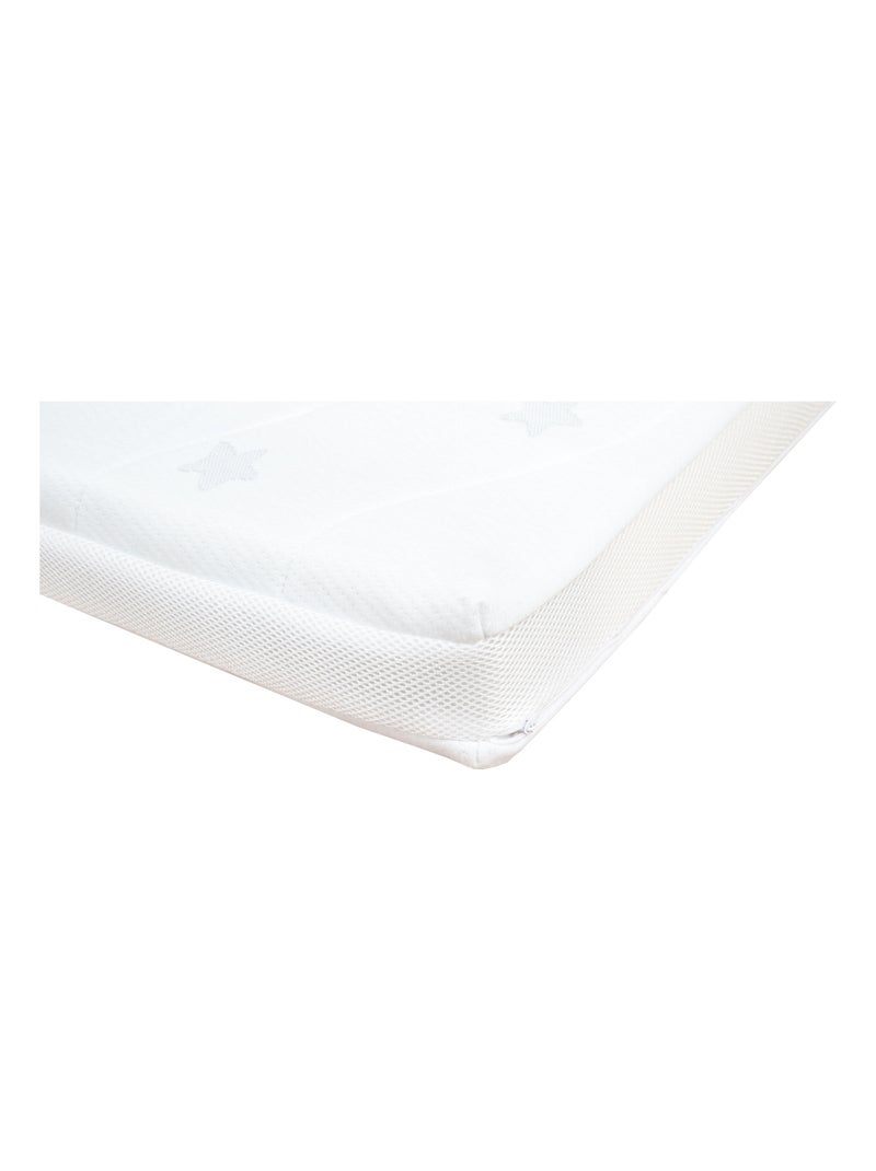 ROBA Colchón para bebé climatizado y desenfundable - "Safe Asleep®" Air Balance Plus Blanco - Kiabi