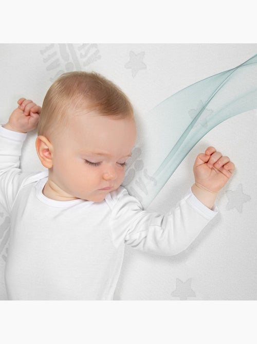 ROBA Colchón para cuna climatizado y desenfundable - "Safe Asleep®" Air Balance Easy - Kiabi