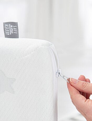 ROBA Colchón para parque infantil hexagonal - funda extraíble - "Safe Asleep®" Air