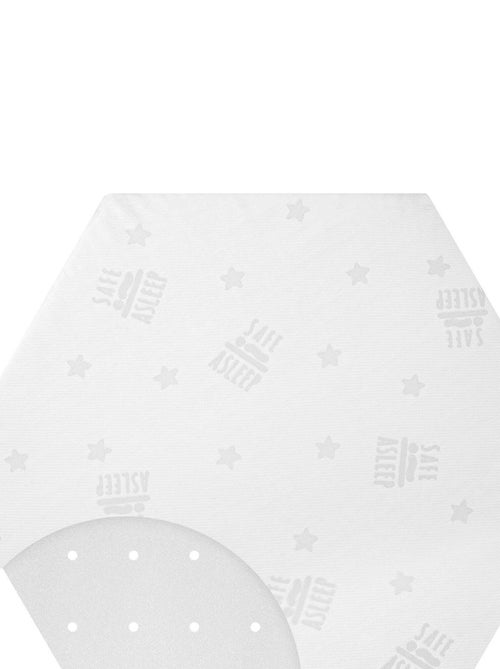 ROBA Colchón para parque infantil hexagonal - funda extraíble - "Safe Asleep®" Air - Kiabi