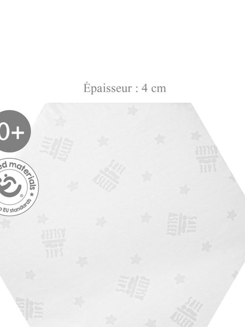 ROBA Colchón para parque infantil hexagonal - funda extraíble - "Safe Asleep®" Air - Kiabi