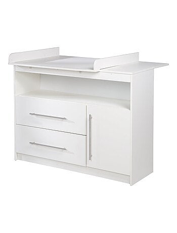 ROBA Cómoda cambiador "Maren" con tablero cambiador extraíble - 3 cajones - altura 90,5 cm