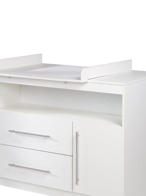 ROBA Cómoda cambiador grande "Maren" con tablero cambiador extraíble - altura 90,5 cm - Kiabi