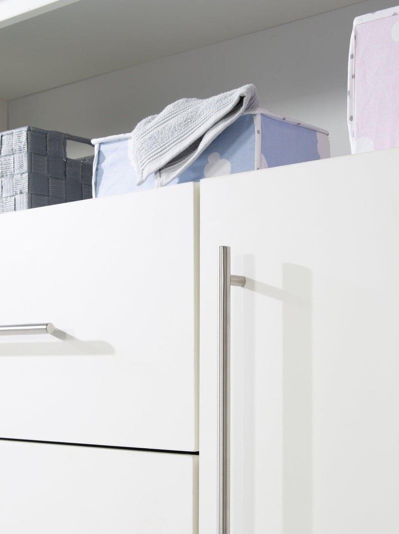 ROBA Cómoda cambiador grande "Maren" con tablero cambiador extraíble - altura 90,5 cm Blanco - Kiabi