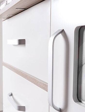 ROBA Cómoda cambiador grande "Moritz" con 2 marcos para fotos - altura cambiador 94 cm