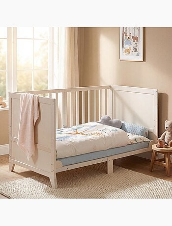 ROBA Conjunto de cama para bebé “Savanna Friends” 70 x 140 con equipamiento completo