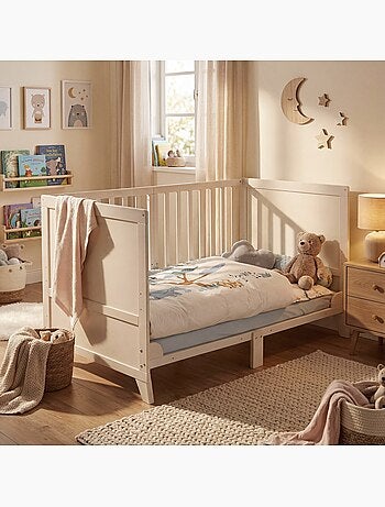 ROBA Conjunto de cama para bebé “Savanna Friends” 70 x 140 con equipamiento completo