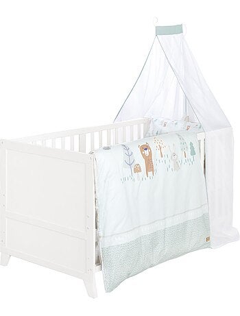 ROBA Conjunto de cama para bebé “Savanna Friends” 70 x 140 con equipamiento completo