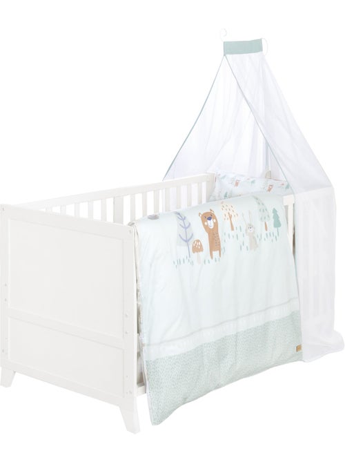 ROBA Conjunto de cama para bebé “Woodland Buddies” 70 x 140 con equipamiento completo - Kiabi