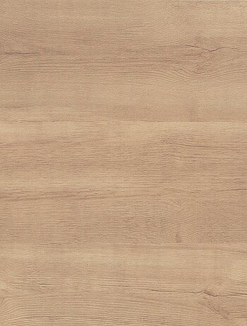 ROBA Conjunto mesa y 2 sillas infantil Woody - tablero y asientos en aspecto madera - blanco