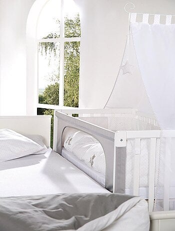ROBA Cuna colecho "Fox & Bunny" 60x120 + equipamiento completo