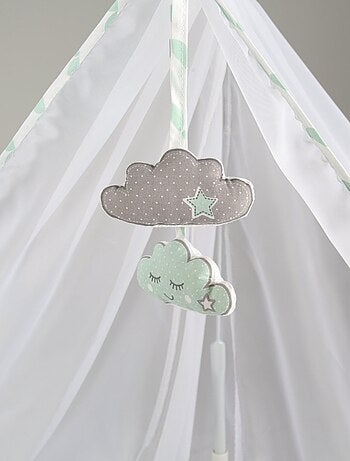 ROBA Cuna colecho Happy Cloud 60 x 120 cm + equipamiento completo
