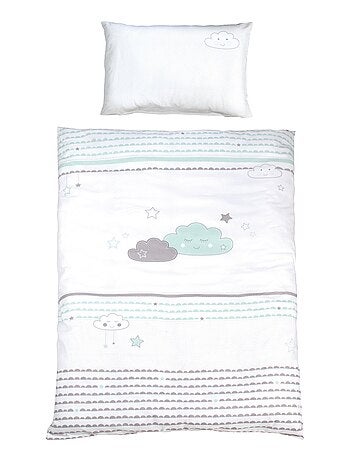 ROBA Cuna colecho Happy Cloud 60 x 120 cm + equipamiento completo