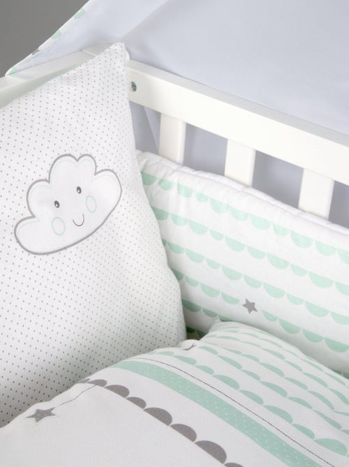 ROBA Cuna colecho Happy Cloud 60 x 120 cm + equipamiento completo - Kiabi