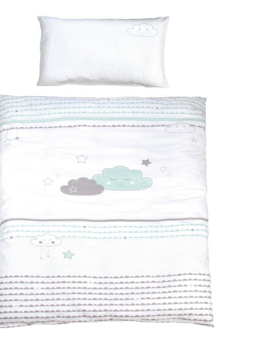 ROBA Cuna colecho Happy Cloud 60 x 120 cm + equipamiento completo - Kiabi