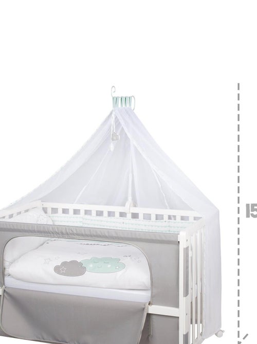 ROBA Cuna colecho Happy Cloud 60 x 120 cm + equipamiento completo - Kiabi