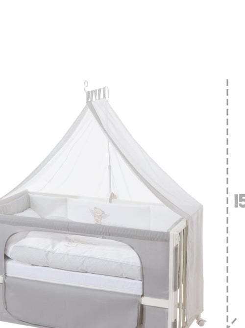 ROBA Cuna colecho "Heartbreaker" 60 x 120 cm + equipamiento completo - Kiabi