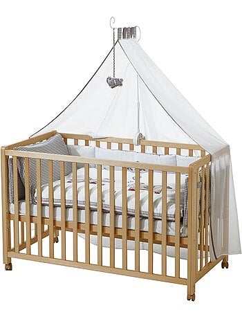 ROBA Cuna colecho "Jumbotwins" 60 x 120 cm + equipamiento completo
