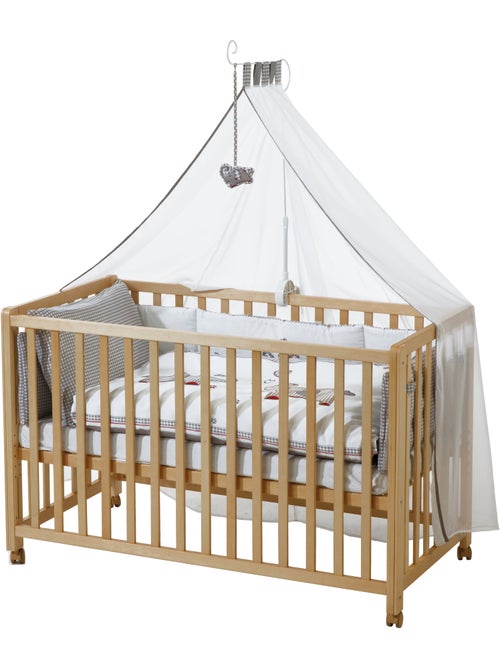 ROBA Cuna colecho "Jumbotwins" 60 x 120 cm + equipamiento completo - Kiabi