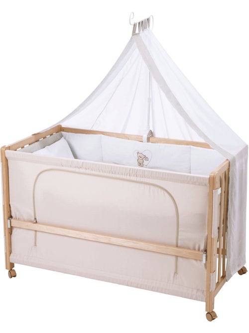 ROBA Cuna colecho "Liebhabaer" 60 x 120 cm + equipamiento completo - Kiabi