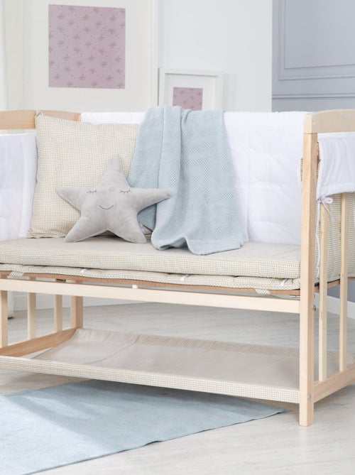 ROBA Cuna colecho "Liebhabear" 4 en 1 + equipamiento completo - Kiabi