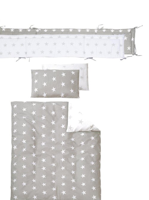 ROBA Cuna colecho "Little Stars" 60 x 120 cm + equipamiento completo - Kiabi