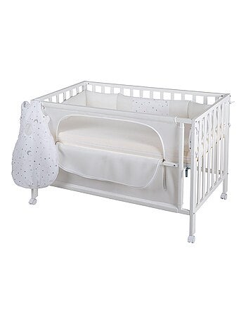 ROBA Cuna colecho "safe asleep®" 60 x 120 cm + equipamiento completo "Sternenzauber