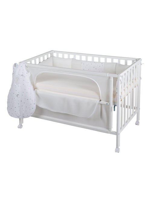ROBA Cuna colecho "safe asleep®" 60 x 120 cm + equipamiento completo "Sternenzauber" - Kiabi