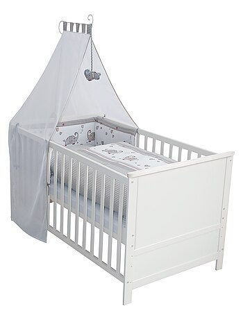 ROBA Cuna evolutiva completa "Jumbotwins" - 70x140 + equipamiento completo