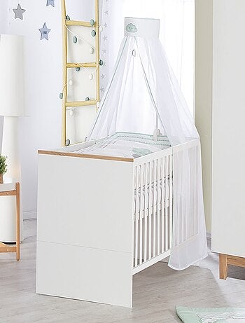 Cuna evolutiva - Diseño escandinavo - Altura ajustable - 0 a 7 años - 'Roba finn'