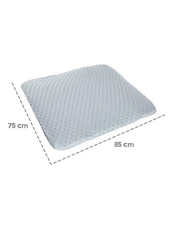 ROBA Funda para colchón cambiador extensible en algodón orgánico 'Seashells'