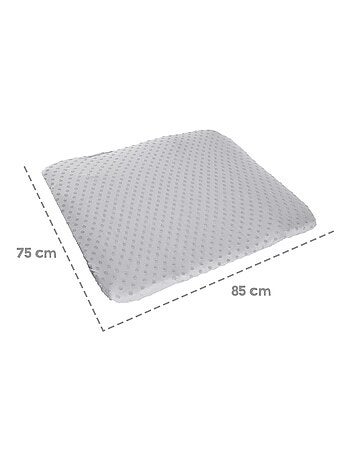 ROBA Funda para colchón cambiador extensible en algodón orgánico 'Seashells'