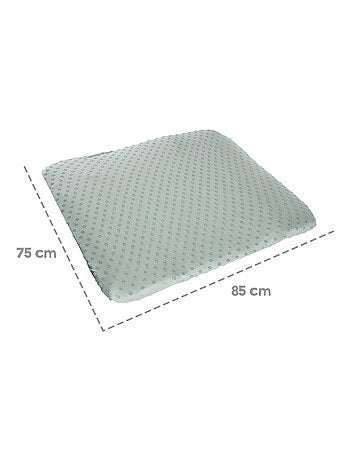 ROBA Funda para colchón cambiador extensible en algodón orgánico 'Seashells'