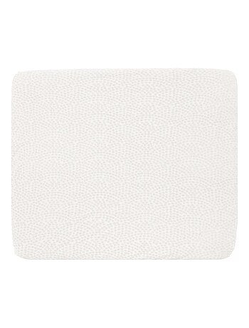 ROBA Funda para colchón cambiador extensible en algodón orgánico 'Seashells'