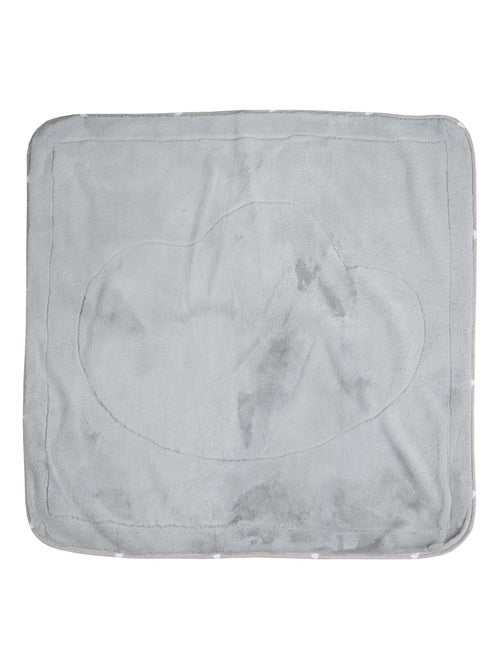 ROBA Manta para bebé "Indibear" - 80 x 80 cm - Marrón - Kiabi